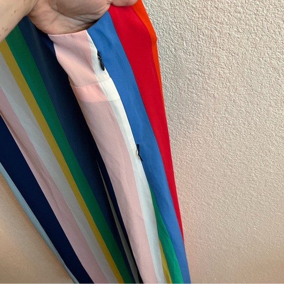 TOMMY HILFIGER colorful vertical stripe straps dress - Picture 3 of 4